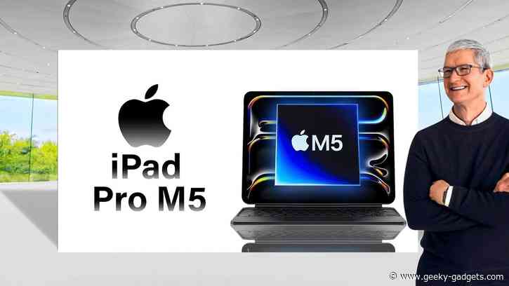 M5 iPad Pro LEAKED: Prepare for a Performance MONSTER
