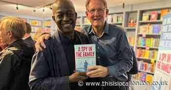 Author holds Cold War spy book launch