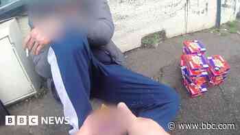 Watch: Man caught with Creme Eggs stuffed in jacket