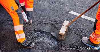 Bamberg kämpft gegen Schlaglöcher - heuer schon über 100 Straßen "geflickt"