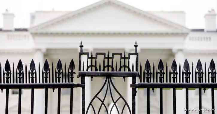 Watch: Toddler slips through White House fence