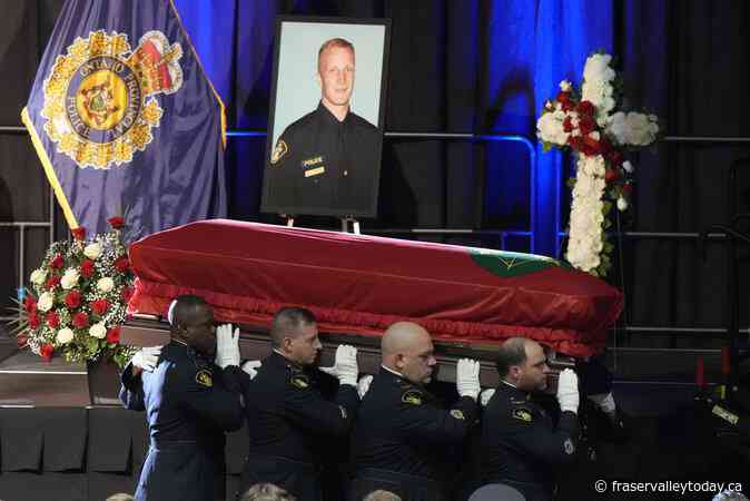 Trial begins for two people accused in shooting death of OPP officer near Brantford