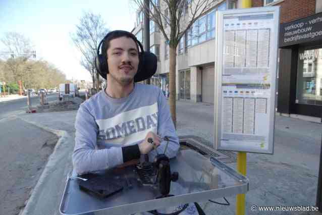 Rolstoelgebruiker Jordan (25) vreest maandenlang niet naar Antwerpen te kunnen reizen: “De alternatieven zijn bijna nooit rolstoeltoegankelijk”