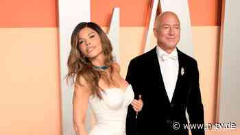 Illustre Gästeschar: Jeff Bezos lädt zur Hochzeit - und die Promis kommen