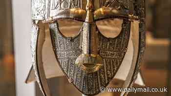 The true origin of the Sutton Hoo helmet: Archaeologists are amazed as analysis reveals the iconic metal headpiece was NOT from Sweden after all