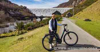 Car-free bike path takes in dramatic dams, beautiful reservoirs and cafe with stunning view