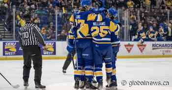 ‘Not Like Us’: Saskatoon Blades maintain underdog identity to begin WHL playoffs