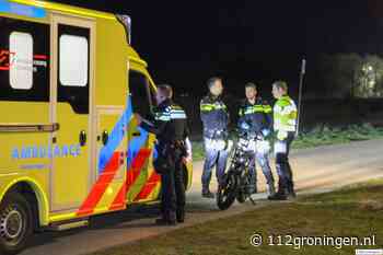 Fatbike en auto botsen op elkaar bij Kardinge