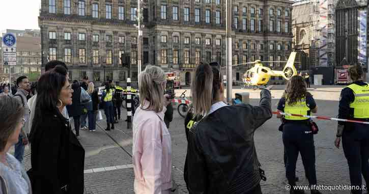 Amsterdam, accoltellamento in piazza Dam: 5 feriti, fermato un sospettato