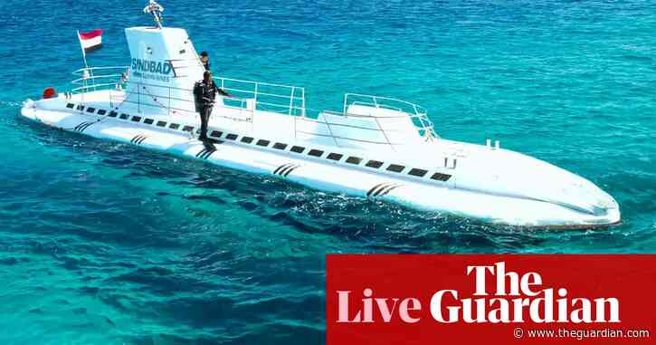 Six Russian tourists dead after submarine sinks in Red Sea, Egyptian officials say – latest updates