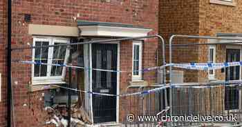Car crashed into North Shields house causing 'significant damage' before fleeing scene