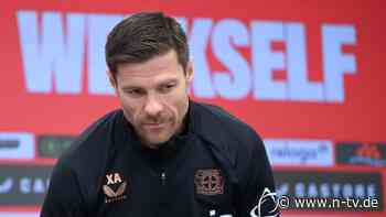 Drei Fragen, keine klare Antwort: Xabi Alonso lädt zum Spekulieren ein