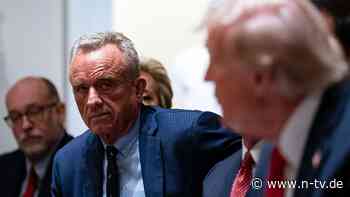 "Mehr mit weniger erreichen": Kennedy streicht 10.000 Stellen im US-Gesundheitsministerium