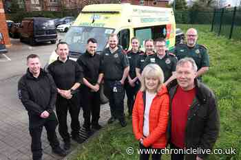 Sunderland fan reunites with ambulance and police crews who saved his life