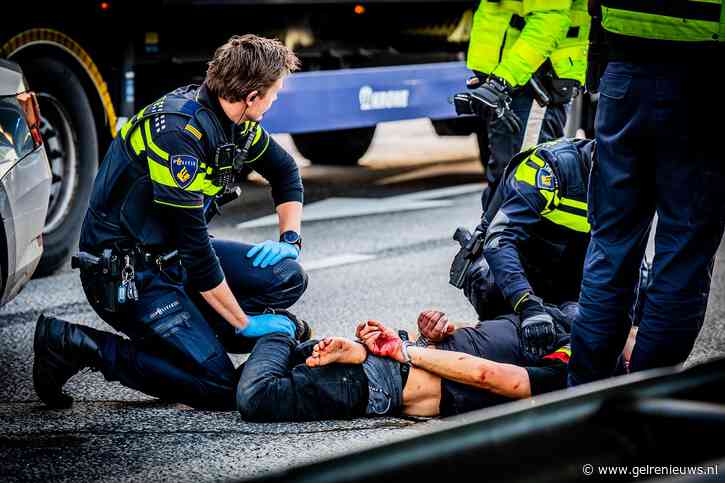 UPDATE: Waarschuwingsschoten gelost na lange achtervolging op A12