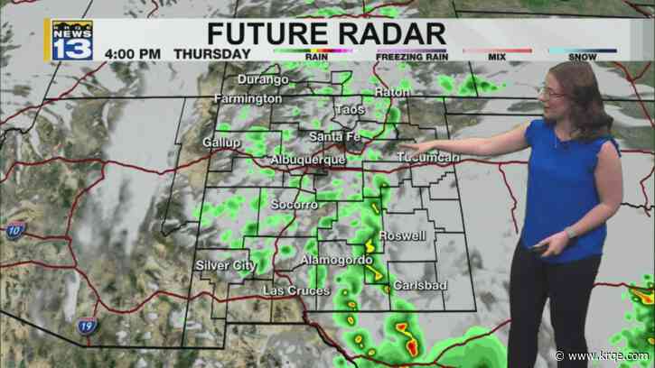 Storms wrapping up and a cooler weekend ahead