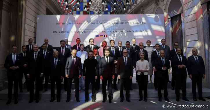 Il summit dei ‘volenterosi’: “Avanti con le sanzioni a Mosca”. Ma vanno in frantumi sulle truppe