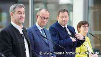 Noch viele Streitfragen bei schwarz-roten Koalitionsverhandlungen: Jetzt müssen die Chefs ran