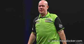 Balende Van Gerwen ploetert; na weggegeven voorsprong snel naar huis in Premier League
