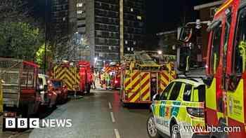 Residents unable to return to tower block after fire