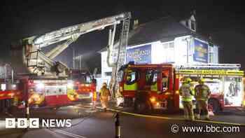 Large fire seriously damages island pub