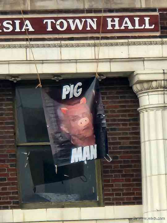 'Pigman' banner mocking Gowanda resident showcases neighborhood divide