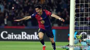 Barcelona verstevigt koppositie met zege op Osasuna