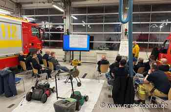 FW-OLL: Feuerwehr Wildeshausen übt technische Rettung bei Maschinen- und Arbeitsunfällen