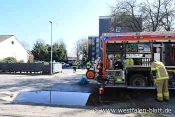 Küchenbrand im Mehrfamilienhaus führt zu Großeinsatz