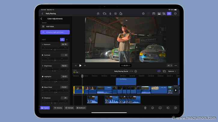 Apple Updates Final Cut Pro for iPad and Final Cut Camera