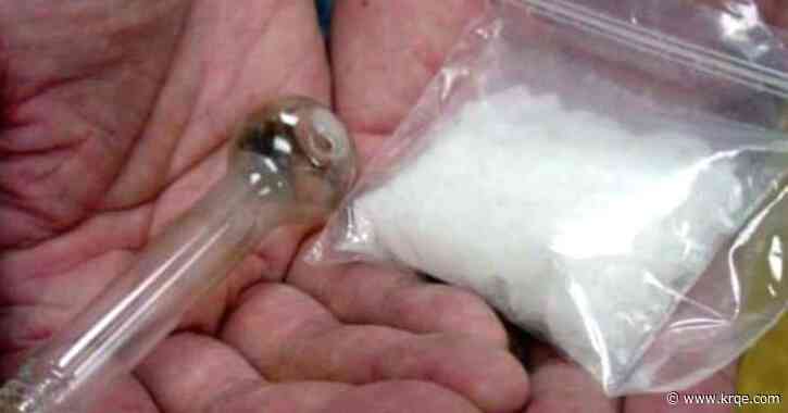 2.5 pounds of crystal meth, handgun seized in Anthony, Texas