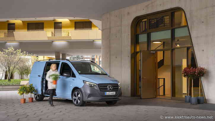 Mercedes-Benz eVito jetzt mit bis zu 480 km Reichweite
