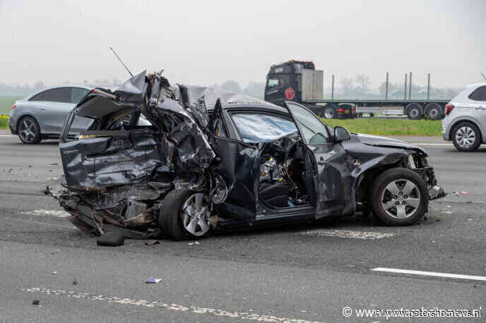Getuigen gezocht: Ernstig verkeersongeval op A2 bij Abcoude