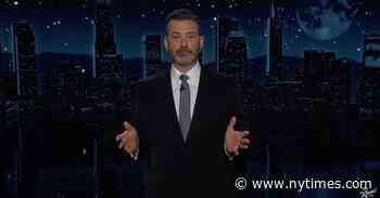 Jimmy Kimmel Updates the Never-Ending Story of the Signal Leak