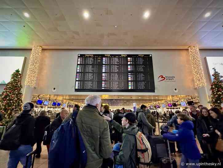 Streep door honderden vluchten vanuit Brussel
