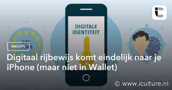 Digitaal rijbewijs komt eindelijk naar je iPhone (maar niet in Wallet)