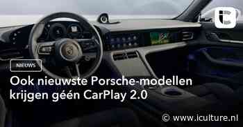Ook nieuwste Porsche-modellen krijgen géén CarPlay 2.0