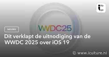 Dit verklapt de uitnodiging van de WWDC 2025 over iOS 19