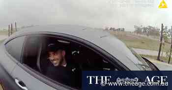 Video reveals moment billionaire Adrian Portelli was grilled for ‘circle work’