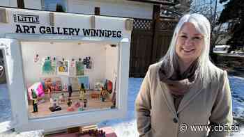 Miniature art gallery encourages creativity