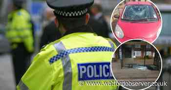 More ASB in Watford last night following catapult havoc