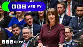 BBC Verify: How did Rachel Reeves make her sums add up?