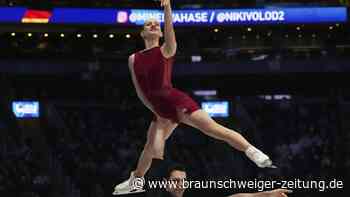 Eiskunstlauf: Hase/Wolodin fehlt nur noch die Olympiamedaille