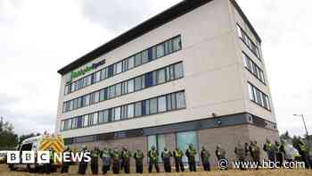 Boy, 17, sentenced over hotel riot violence