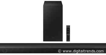 This Samsung soundbar is half off today, but act fast!