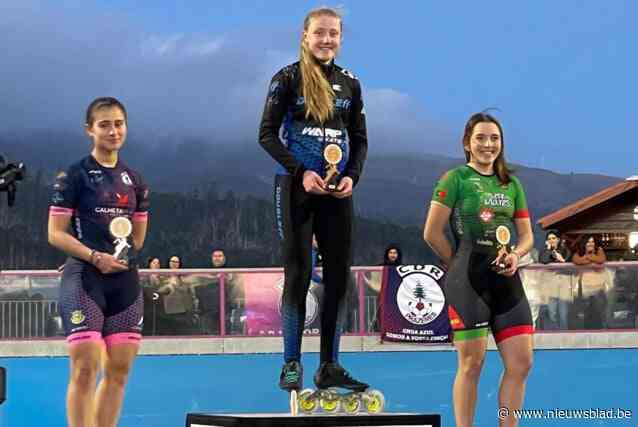 Lyssa Vansteenkiste wint manche van World Inline Cup op Madeira