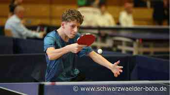 Tischtennis: Len Müller  vor großem Schritt