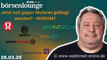 wO Börsenlounge : Lululemon | Ubisoft | Steyr - Curevac mit erstem Erfolg gegen Biontech