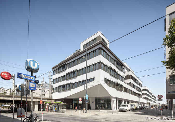 Holzhybrid über U-Bahn-Wendeanlage - Bürogebäude in Wien