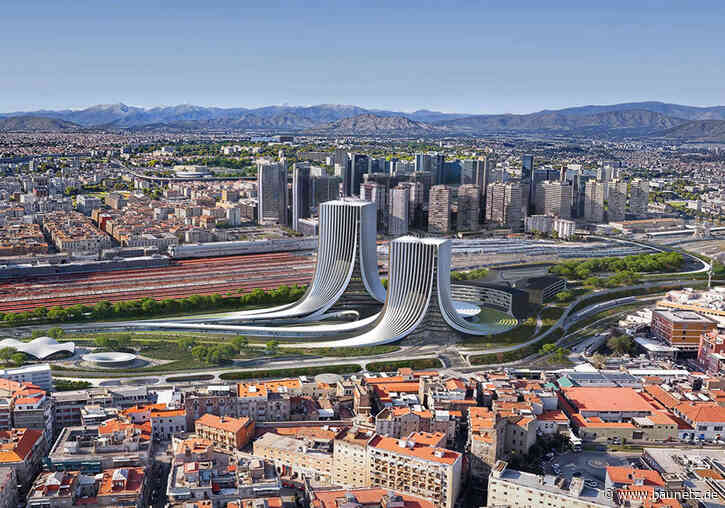 Zwei Türme für die Verwaltung 
 - Masterplan in Neapel von ZHA